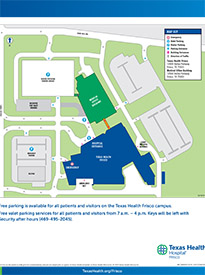 Texas Health Frisco Campus Map