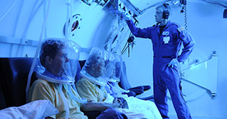 Inside the Hyperbaric Unit