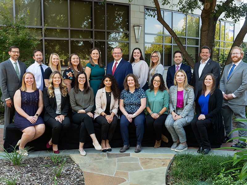 Group picture of the PGY1 Fort Worth Preceptors