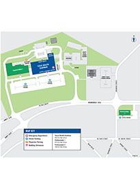 Texas Health Kaufman Campus Map