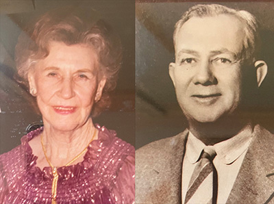 Louella Baker Martin's Parents