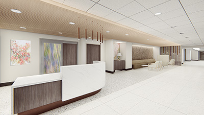 Margot Perot Labor and Delivery Rendering