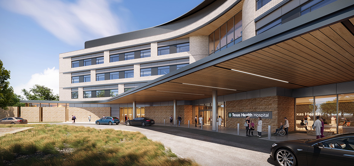 Texas Health Forney Entrance