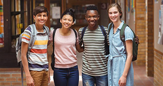 Students at school