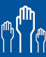 Raising hands