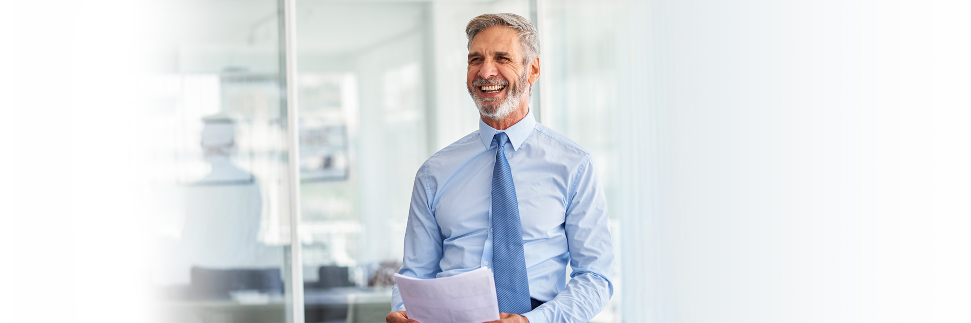 Man in shirt and tie
