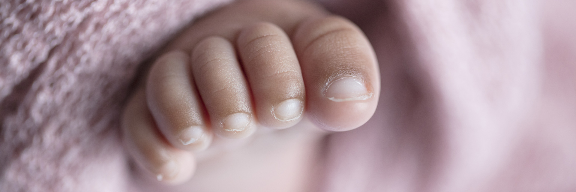 Picture of a baby's foot