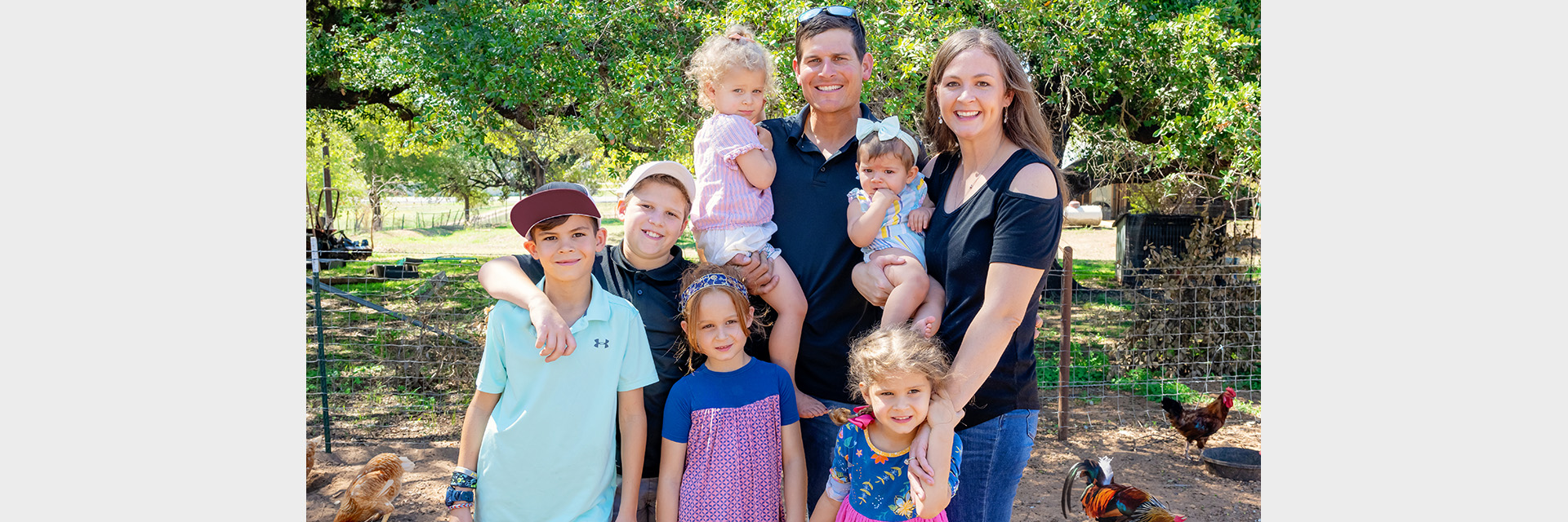 Natalie Montgomery with Family