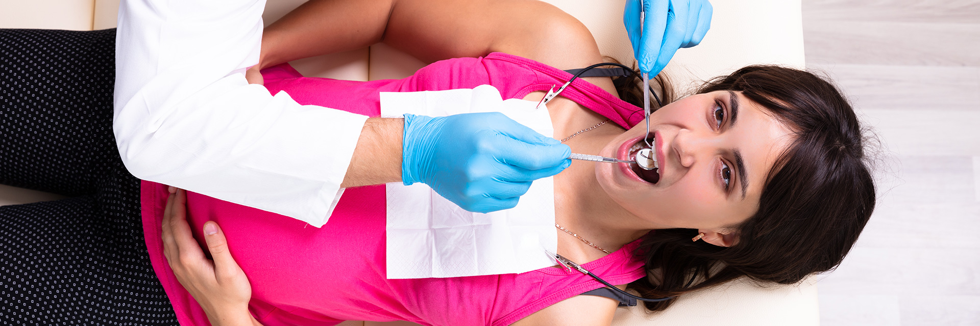 Pregnant Women at Dentist