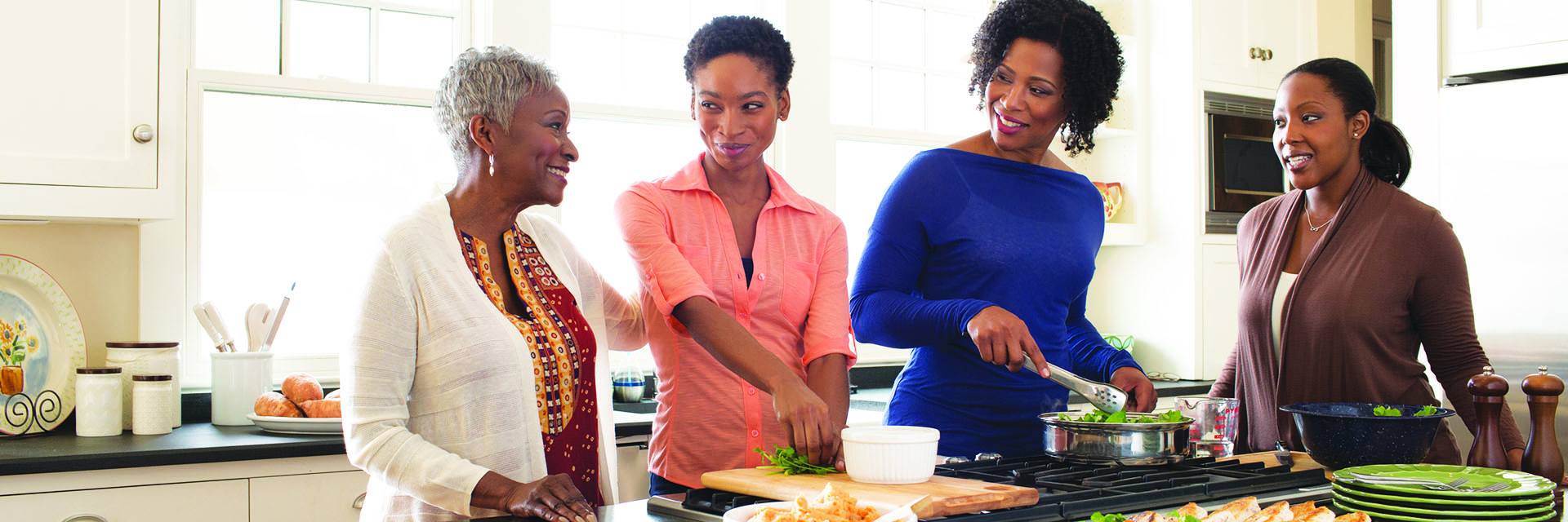 Women Cooking Together