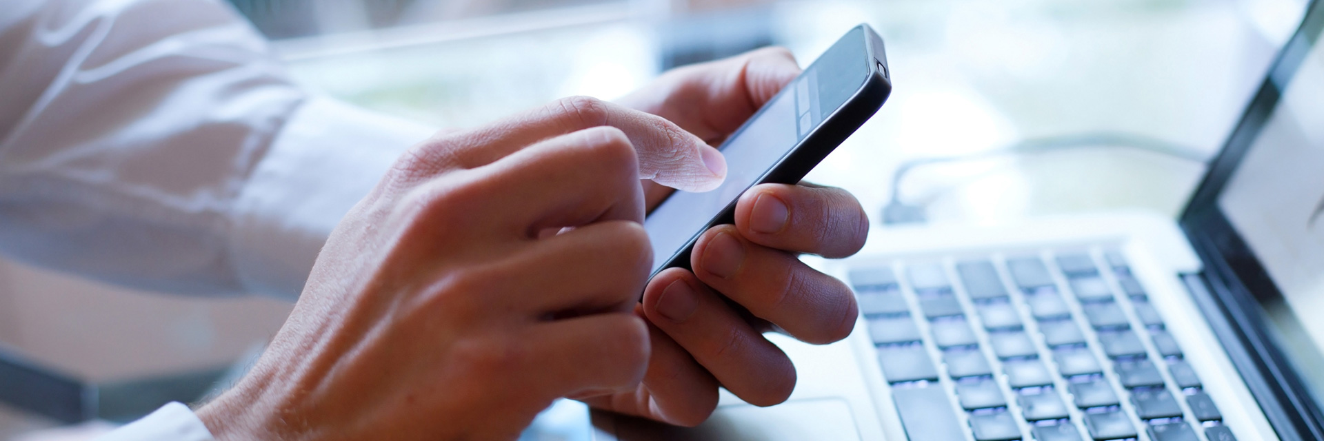 Person on cell phone