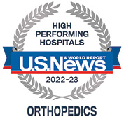 U.S. News & World Report Orthopedics Award