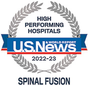 U.S. News & World Report Spinal Fusion Award