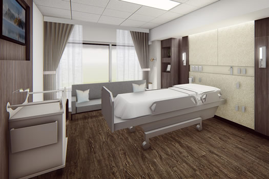 Perot Center room rendering