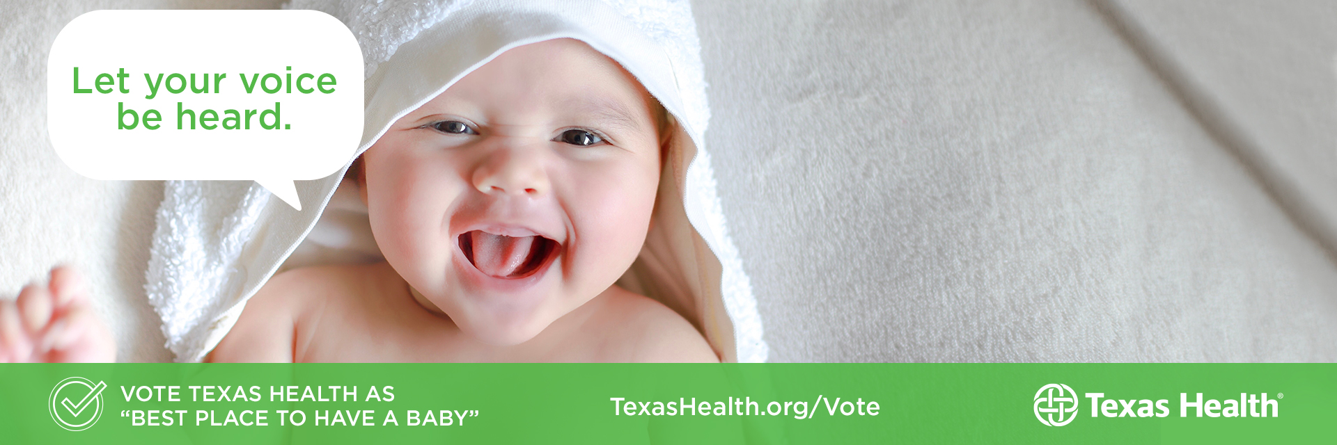 Vote Texas Health as Best Place to Have a Baby