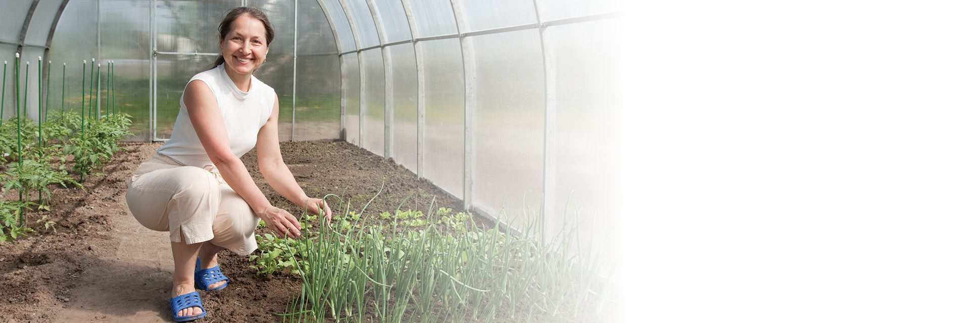 Woman Gardening