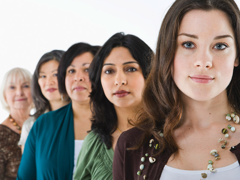 Women in line