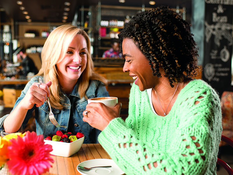 Women Having Coffee