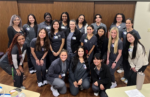 THD Nursing Interns mock code ED