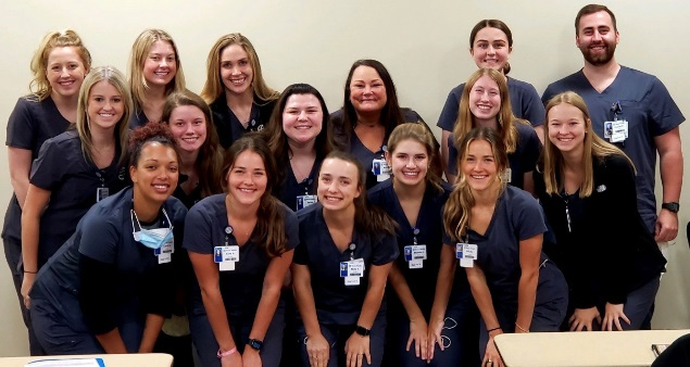 THD Nursing Interns mock code ED