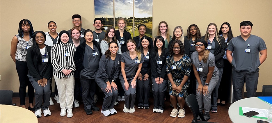 THD Nursing Interns mock code ED