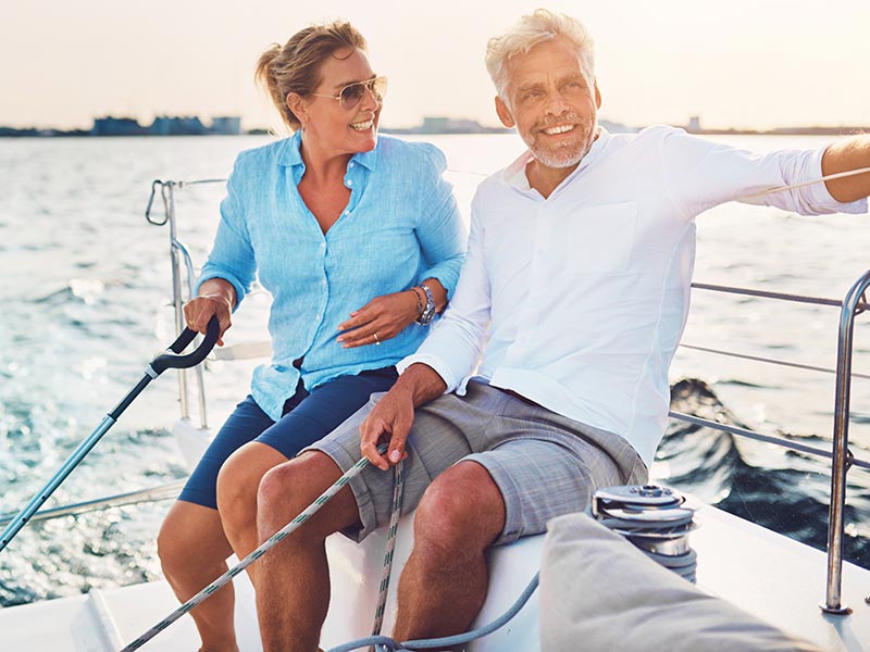 Couple on Boat