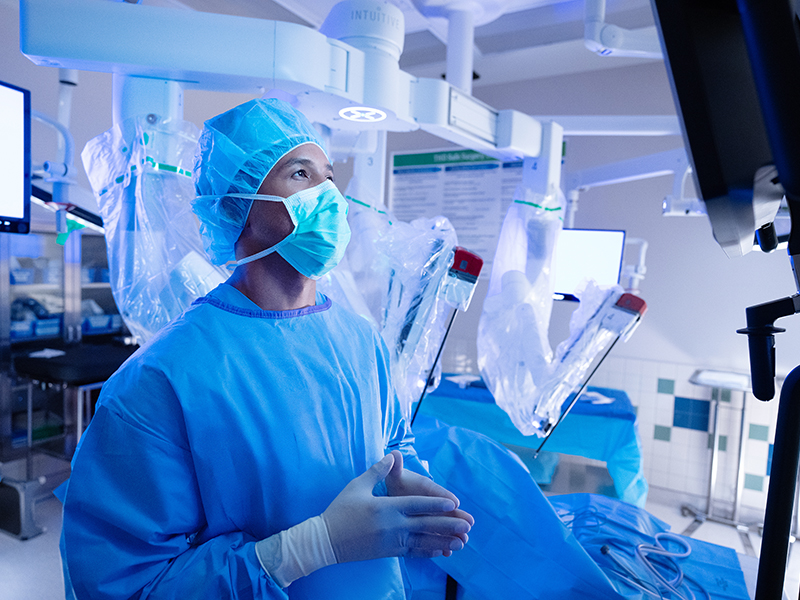 Doctor in surgery