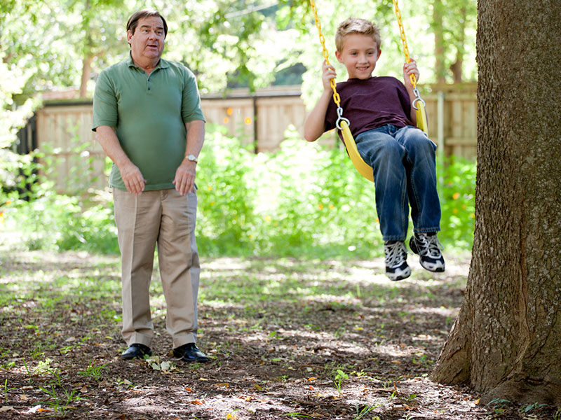 Grandpa with Grandson