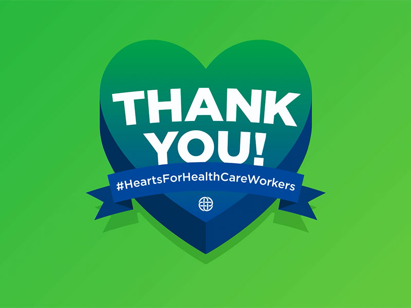 Hearts for Healthcare Workers