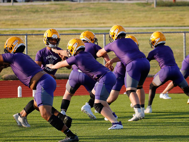 Playing Football