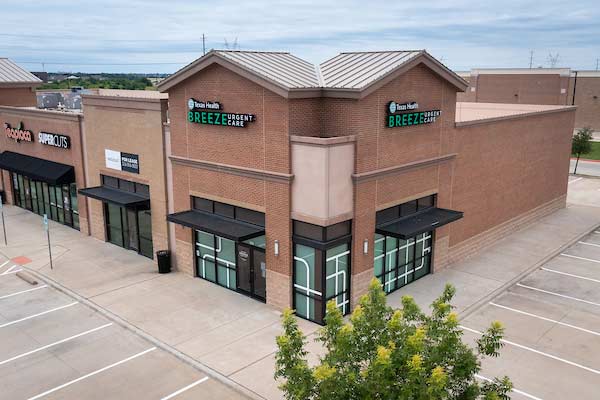 Breeze Urgent Care in Lewisville at 6225 N. Josey Lane