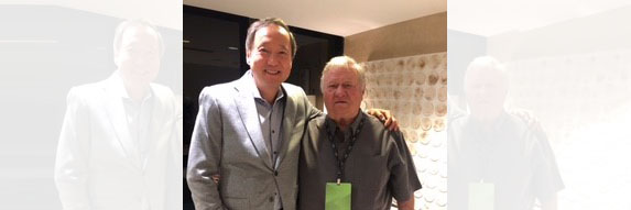 Pavlos Papathanasiou with Dr. Park