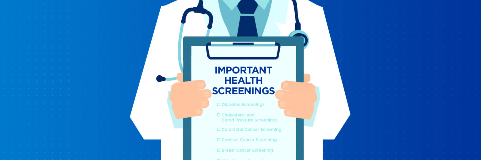 Graphic Important health screenings