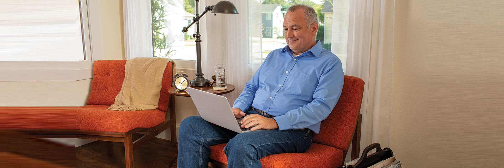 Man on laptop