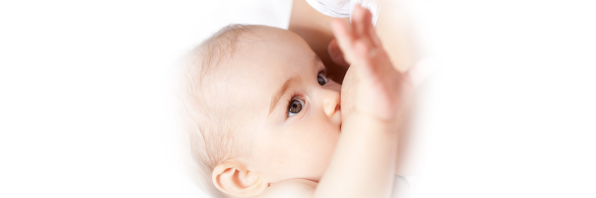 Baby being held