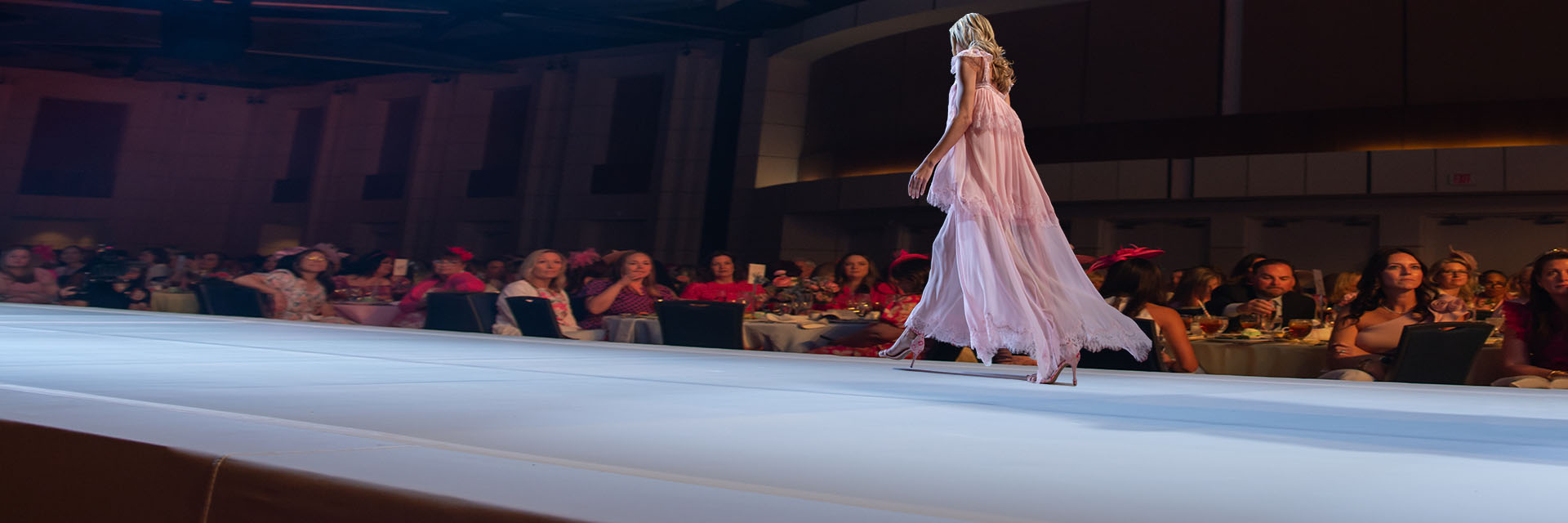 Runway event at Puttin' on the Pink 2026