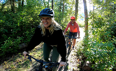 Biking
