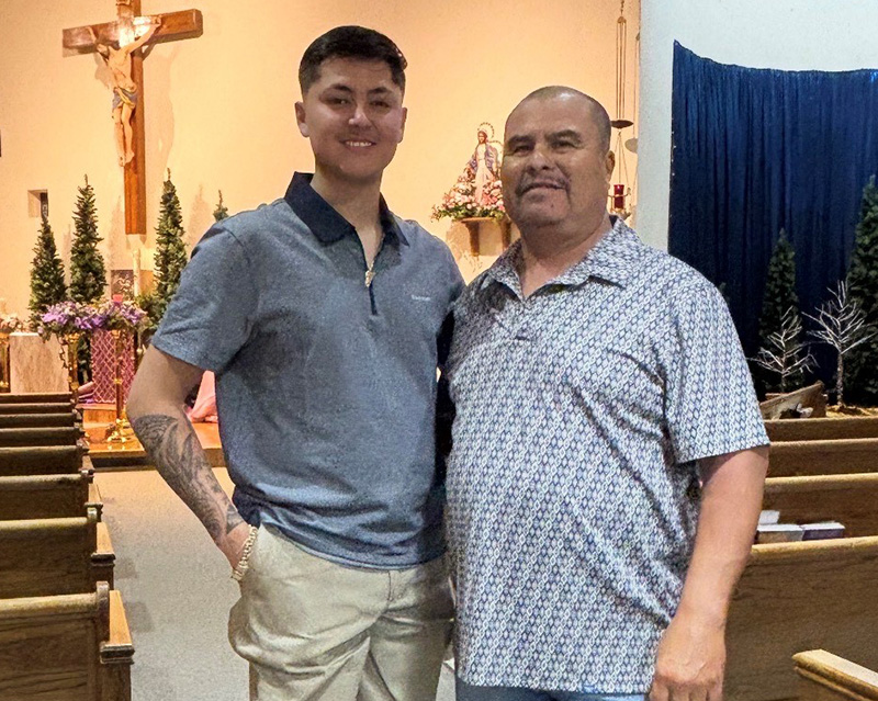 Saaith Lara and Alonso Lara