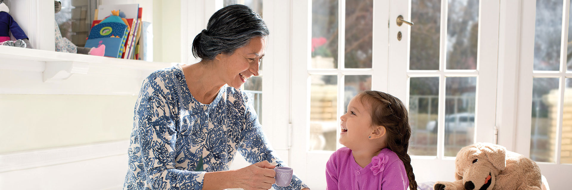 Grandma with Granddaughter