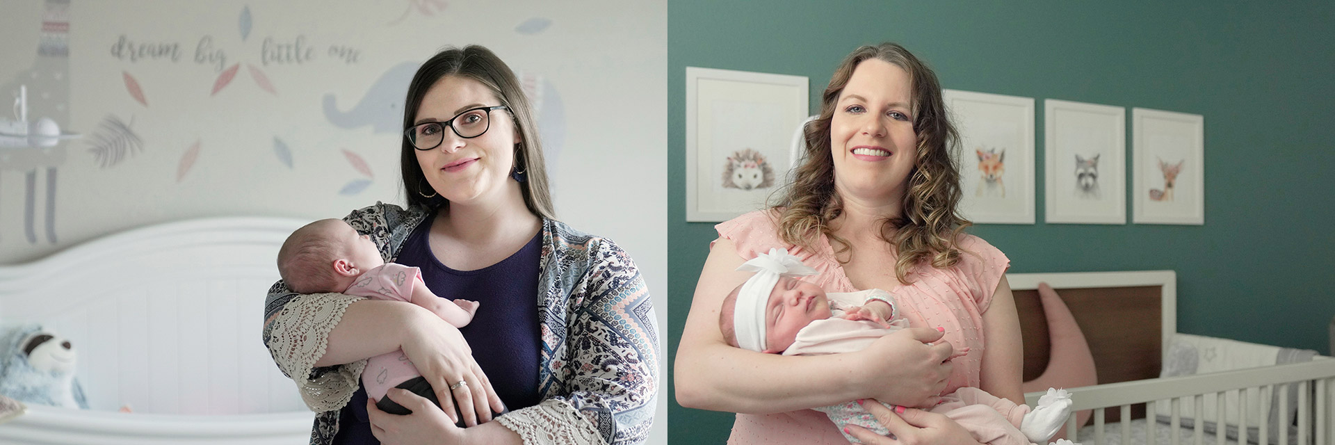 Moms Jessica and Heather