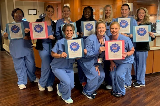 Texas Health Plano labor and delivery team
