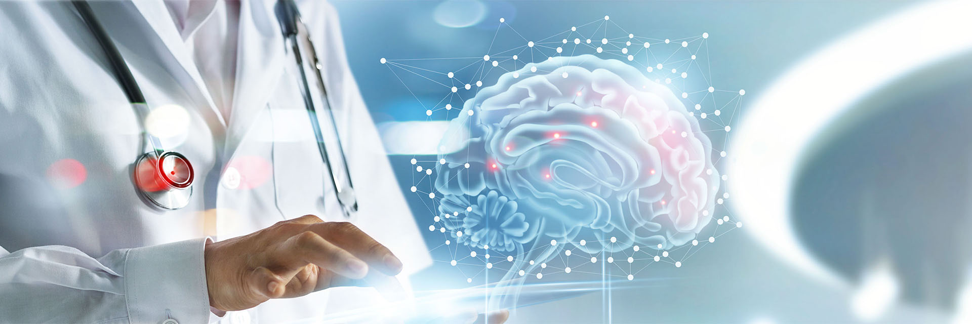 Provider with Graphic of Brain