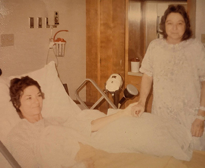 Carolyn Nowotny and Marilyn Patterson