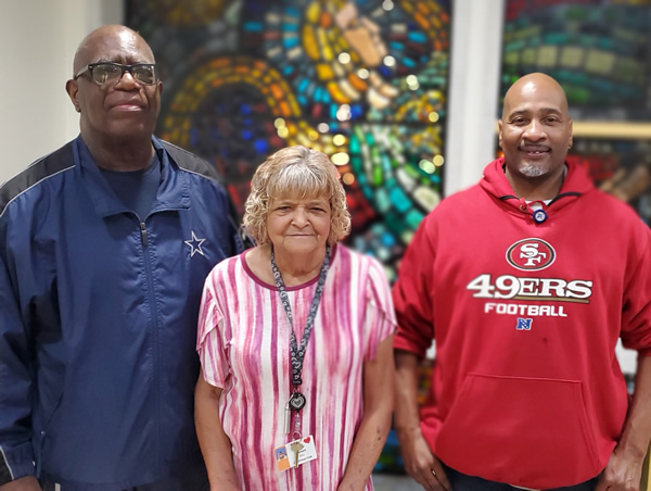 Cheryl Calvert, Charles Smith, Derone Mayfield Cheryl Calvert, Charles Smith, Derone Mayfield