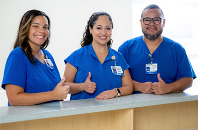 Nurses Thumbs Up