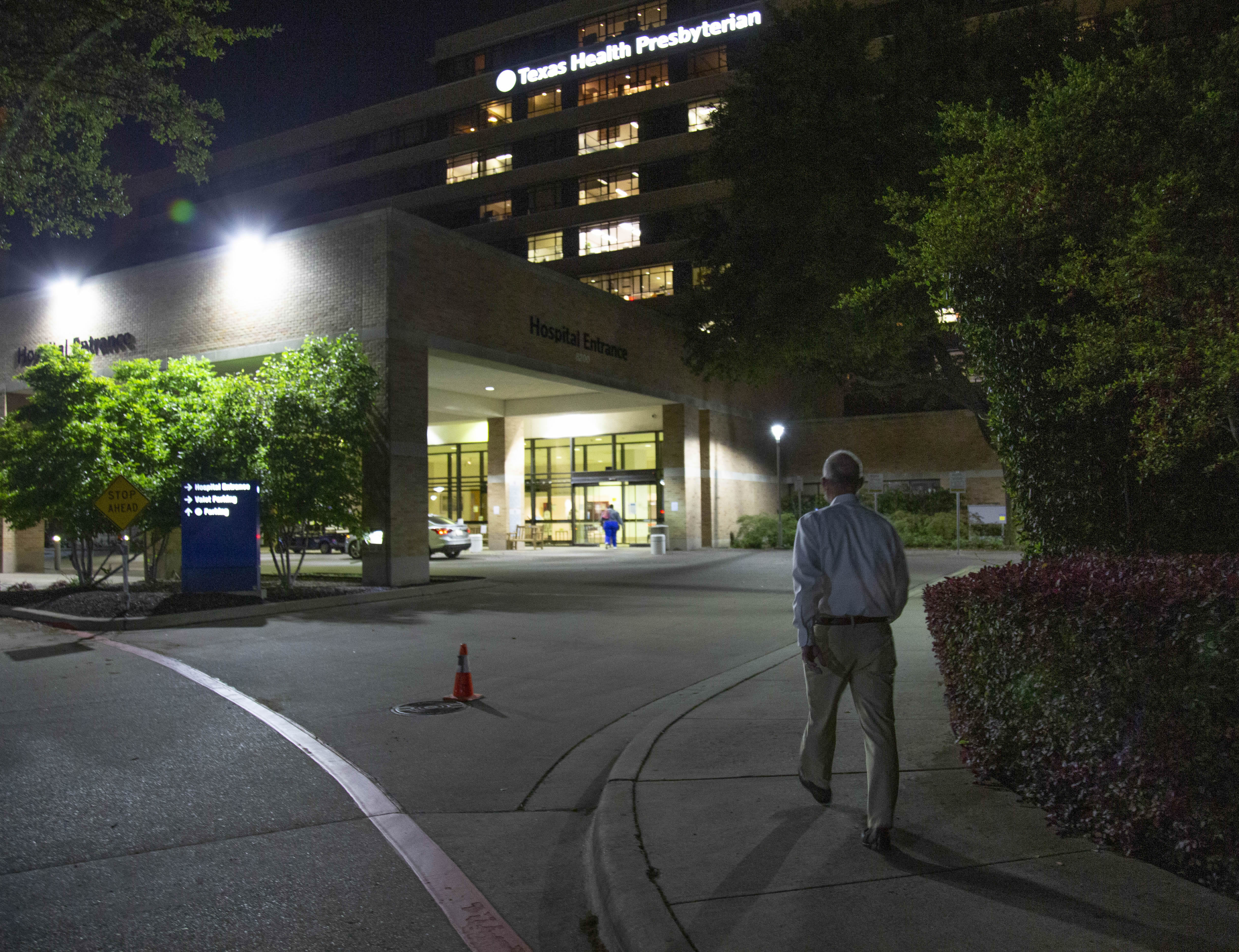 Jim Parobek arrives for work at 5 a.m.