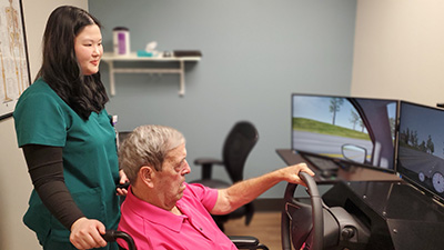 Samantha Low, OT, OTD with Ozzie Samantha Low, OT, OTD with Ozzie