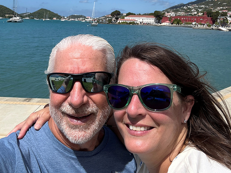 Doug Schultze and wife